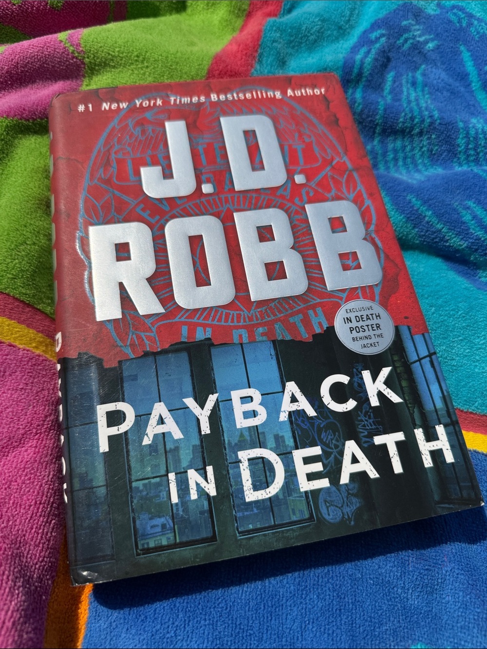 Payback in Death - JD Robb, Hardcover Thriller, In Death series #57